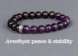 IamTra Stone Stack, Amethyst: peace & stability