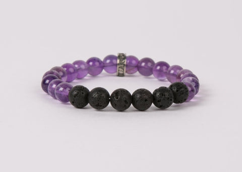 IamTra Lava Stack, Amethyst: peace, stability