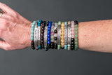 IamTra Quote Stack, I Will Stand Firmly and Without Fear, Goethe, Amazonite