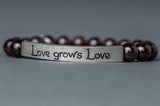 IamTra Quote Stack, Love Grows Love, Casey Haymes, Garnet